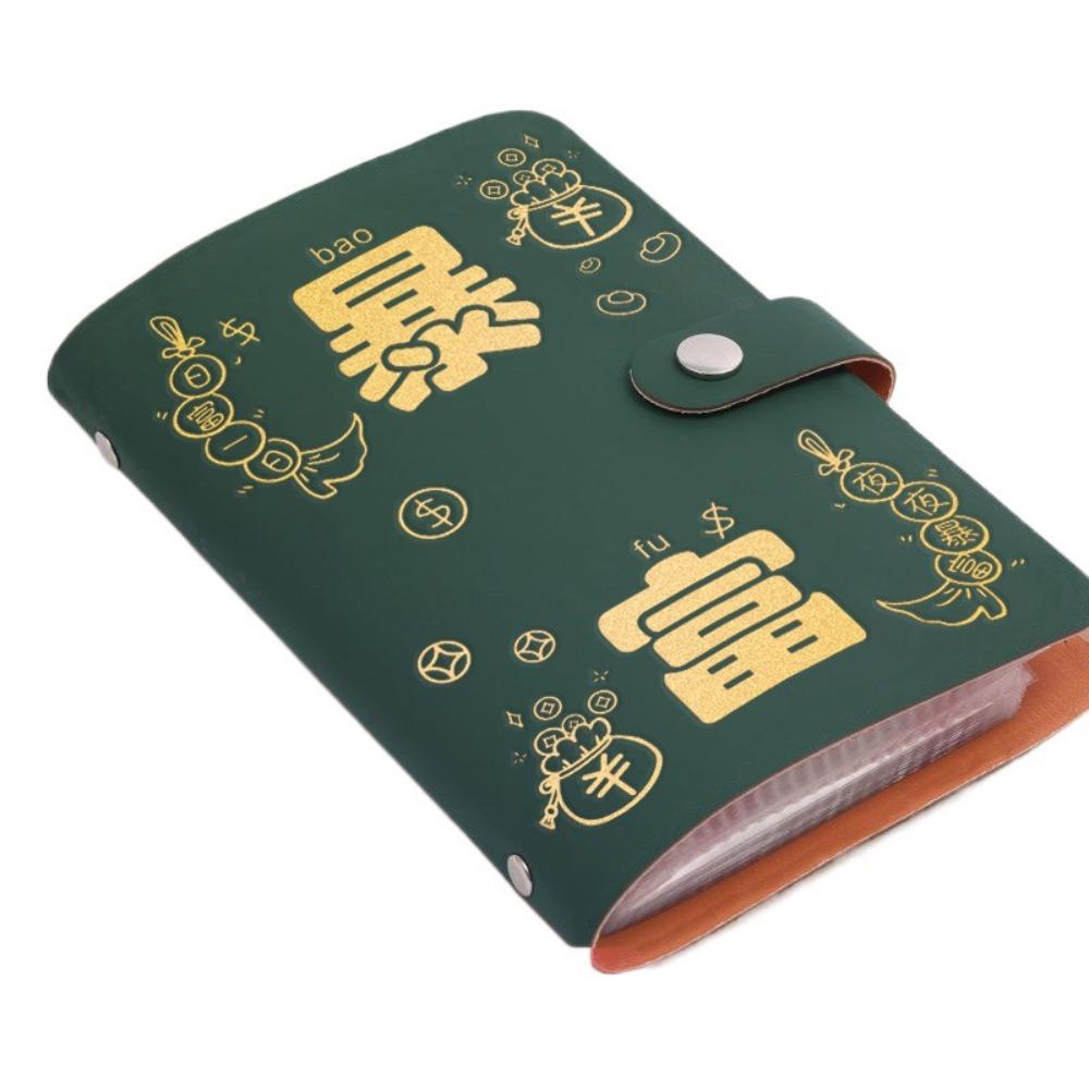 Fun Money Saving Challeng Book PU Leather Cash Budget Notebook  Bills Storage