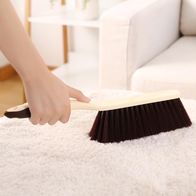 Household Soft Bristle Long Handle Bed and Carpet Cleaning Brush