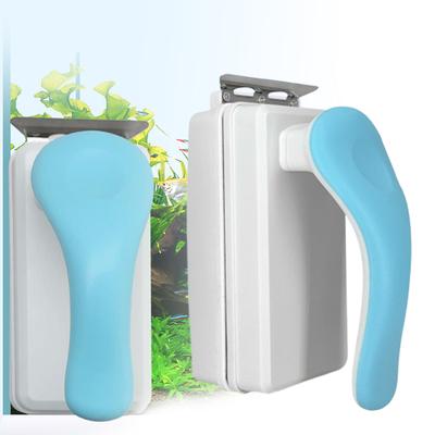 Aquarium Glass Fish Tank Algae Scraper Cleaner Strong Magnetic Floating Clean Brush Fish Tank Scrapers Window Cleaner Tools