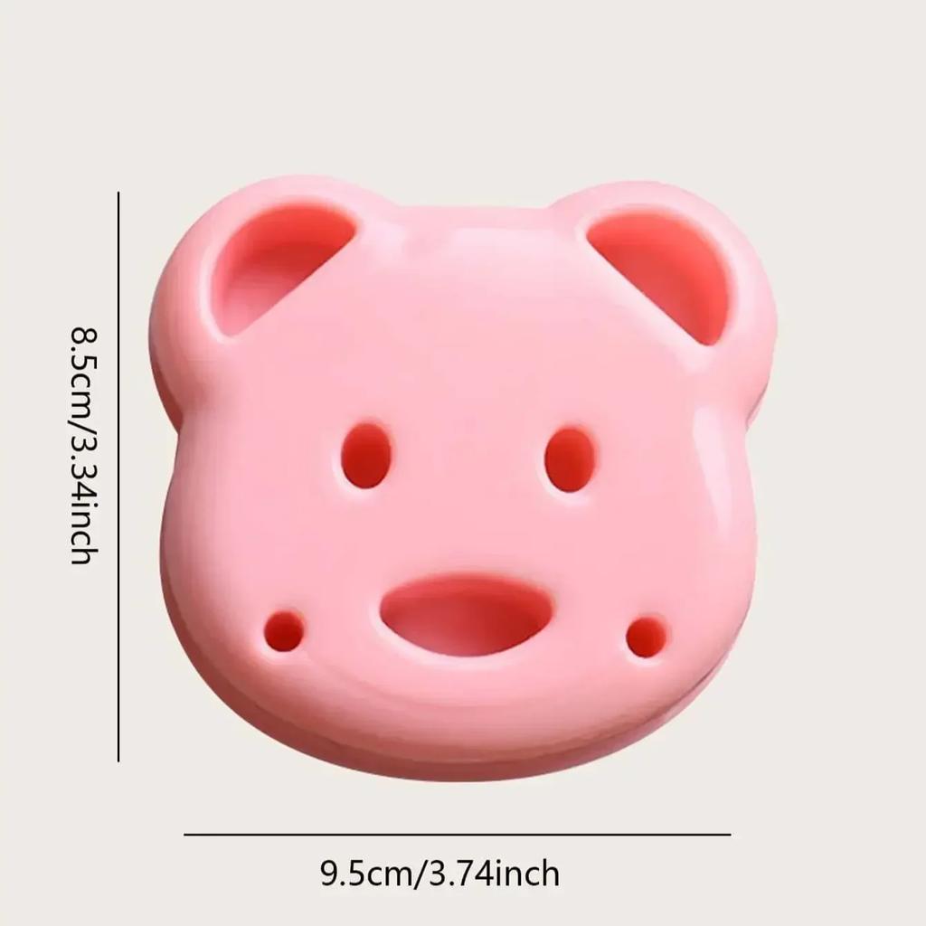 1/2pc Sandwich Mould Bear Cat Rabbit Car Shaped Bread Mold Cake Biscuit Embossing Device Crust Cookie Cutter Baking Pastry Tools