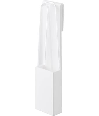 Yamazaki Face Mask Tongs with X D2 X Keeps Hands Product Number 1409 Holder, White, Holder W3.5 H15cm, Tower, Hygienic, Clean,