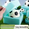 World Cup Football Chocolate Cake Silicone Mold - 3D Baking Decoration, Food-Grade French Accessory