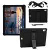 Soft Silicone Case Universal For iPad 11" 2025 A16 11th 10.9 2022 10th Geneneration Adjustable Stand Cover With Shoulder Strap