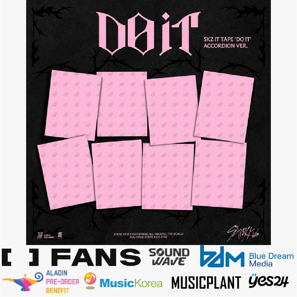 Pre-order Stray Kids SKZ IT TAPE DO IT Album Accordion ver. & SHOP POB