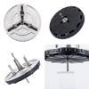 Heavy Duty Adjustable Hole Saw Hole Cutter Drill Bit for Metal Plastic Wood