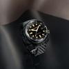 Bradner Black and Gold Collection 18 ATM Water Sapphire Black [SPINNAKER] Watch, Automatic, Resistant, Crystal, Dial, SP-5062-44, Men's [Authentic]