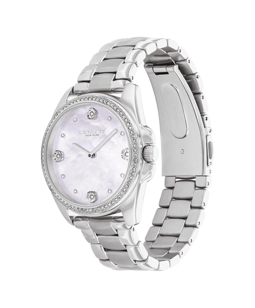 Wristwatch GREYSON 14504108 Silver [Coach] Women's
