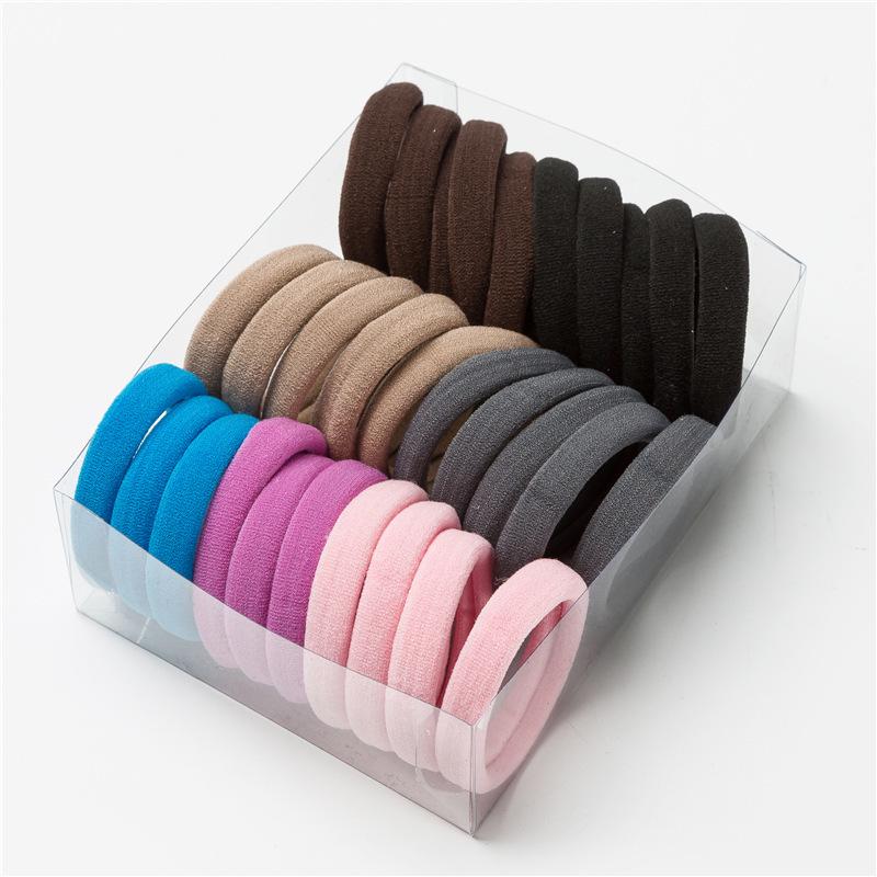 Hoch elastische Haargummis für Damen: Langlebige Haargummis für einfache Pferdeschwänze und elegante Frisuren.