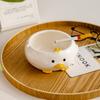 Cartoon Cute Duck Ceramic Decorative Ashtrays Trend Personality Fashion Desktop Porch Home Decoration Storage