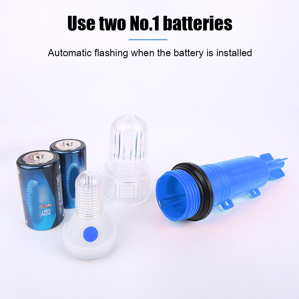 Flash Fishing Signal Light IP65 Waterproof Fishing Warning Light LED Fishing Signal Indicator Light for Outdoor Fishing