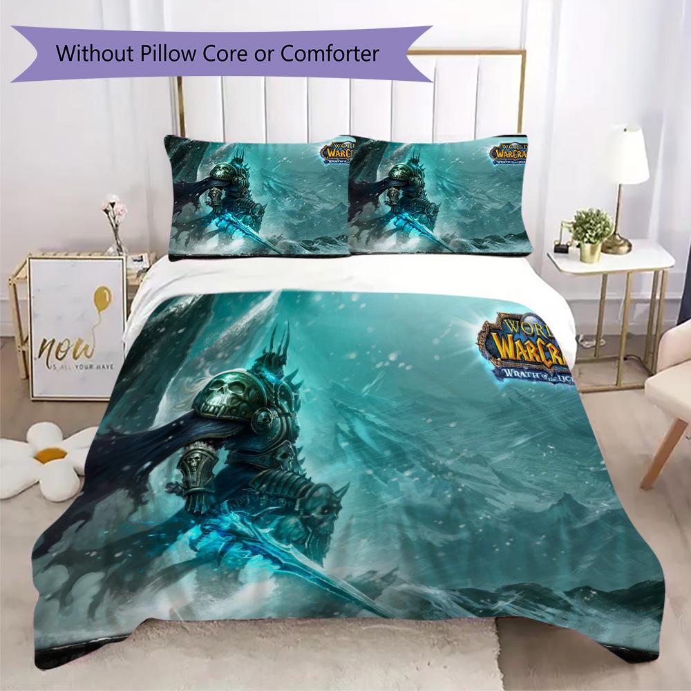 Blizzard Entertainment Game World of Warcraft Home Decoration Soft Printed Sofa Cover Blanket Bedding Down Pillowcase Duvet Cover (without core)H7