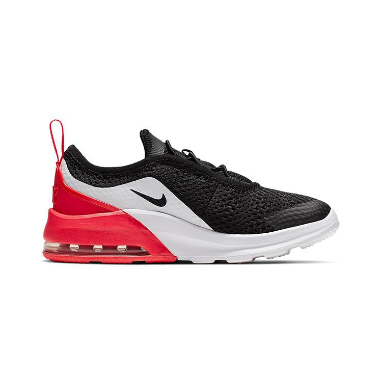 Nike Air Max Motion Lace Up Kids Lifestyle Shoes Black White Red Children Aged 3 7 Years Old AQ2743-007