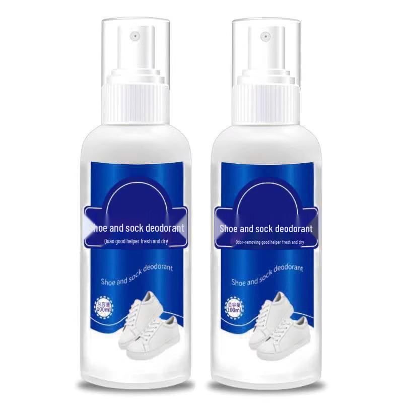 Shoe & Sock Deodorizer Spray: Eliminates Foot Odor, Freshens, and Sterilizes Shoes, Sneakers, and Cabinets.