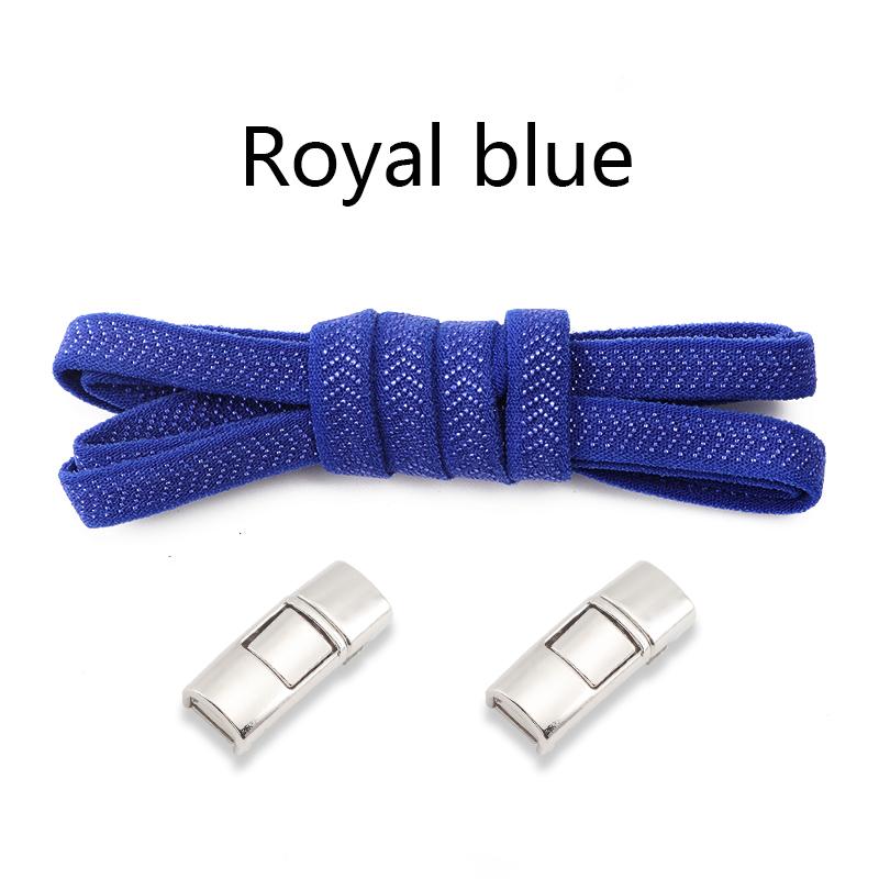 Druckverschluss Schnürsenkel ohne Binden Elastische Schnürsenkel Turnschuhe 8MM Breit Flach Schnürsenkel Ohne Binden Kinder Erwachsene Laufschuh Schnürsenkel für Schuhe