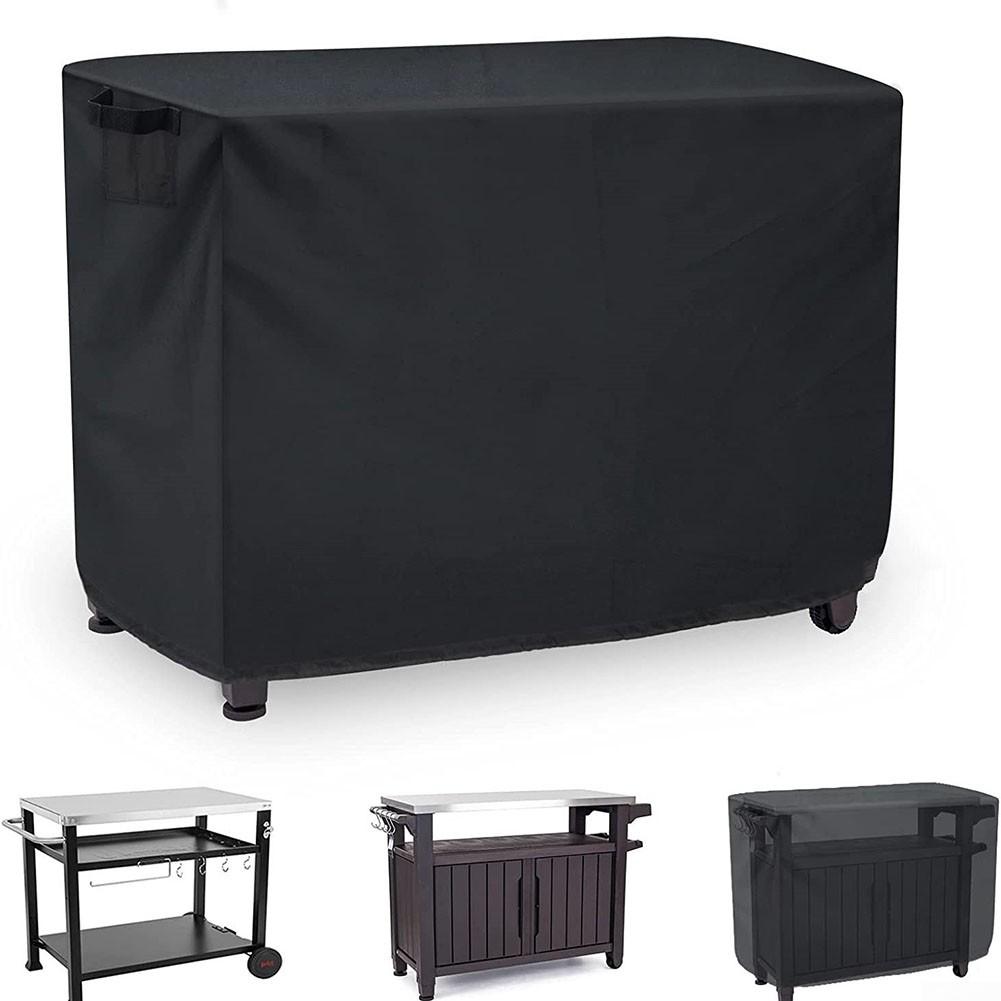 Cărucior de pregătire în aer liber Cărucior de pregătire pentru exterior Masă grătar rezistentă la apă