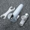 Toilet Shattaf-Adapter-Spray Handheld Bidet Shower Head Wall Bracket Hose