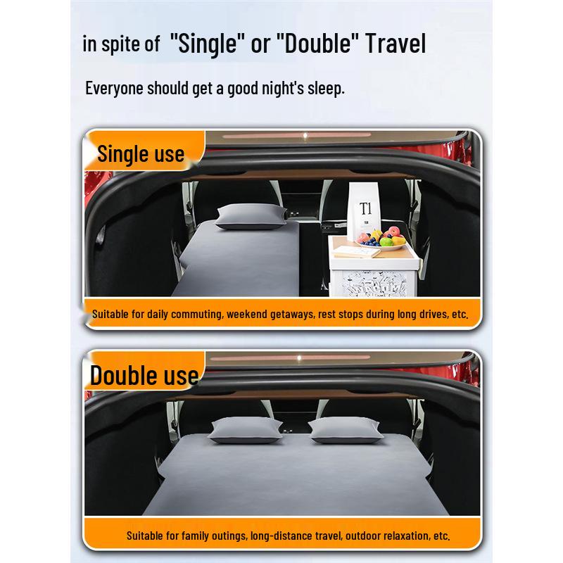 Suitable Air Mattress for Tesla Model 3: Rear Seat Sleeping Pad for Trunk Camping