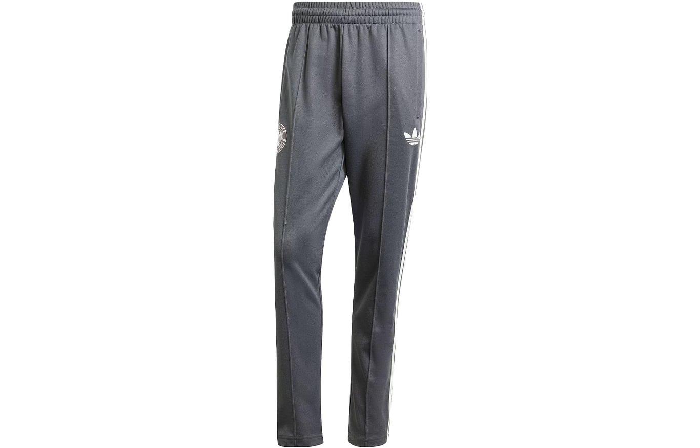 Adidas Originals BECKENBAUER Germany TRACK Knitted Sweatpants Men s Black IU2101 S