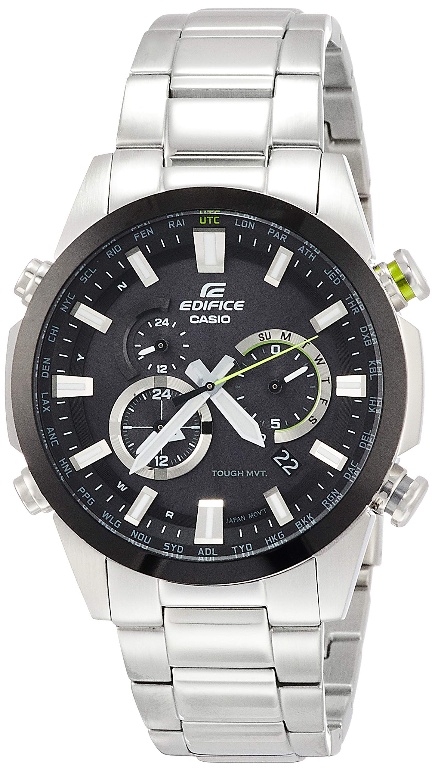 

Casio Edifice Солнечные часы Серебристые Радиоуправляемые EQW-T640DB-1AJF