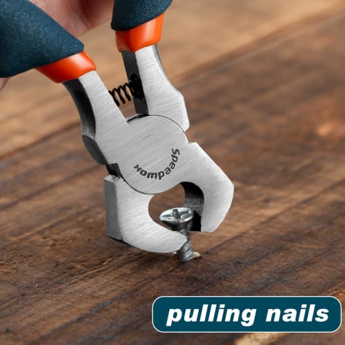 SPEEDWOX Mini End Nippers, 105mm, Comfortable Grip, for Cutting Plastic Models, Removing Protruding Objects, Shoe Repair, Micro Miniature, Lightweight