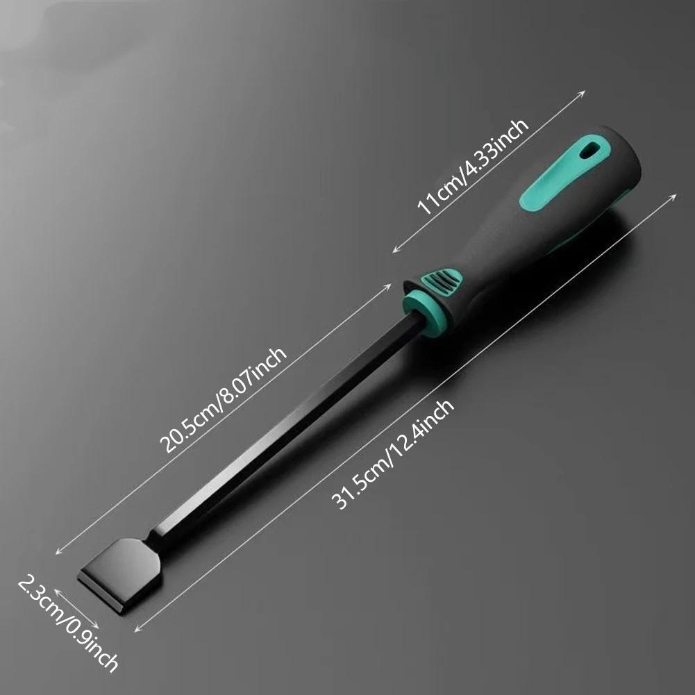 Stahlzylinder Schaberklinge für Automobilanwendung Eisblock Klebstoffentferner Autoreifen Spaltwerkzeug Rasierklinge zum Reinigen und Reparieren