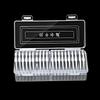 20pcs Ancient Coins Coin Storage Box For 18/23/28/33/38 Mm Coins Coin Holder Capsules Clear Case Box Coins Storage Box Protector