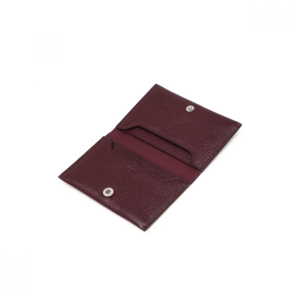 Daks Leather Card Wallet Burgundy Dcwa6f509d2