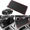 Center Console Organizer Compartment Cover For -2025 Ford F150 Accessories -2025 Lightning XLT PRO Interior Hidden Panel Secret Pocket Lid USB