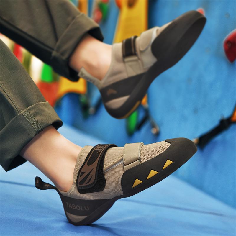 Professional Rock-Climbing Shoes Men‘s Indoor Outdoor Climbing Training Shoes Mesh Rock-Climbing Bouldering Training Sneakers