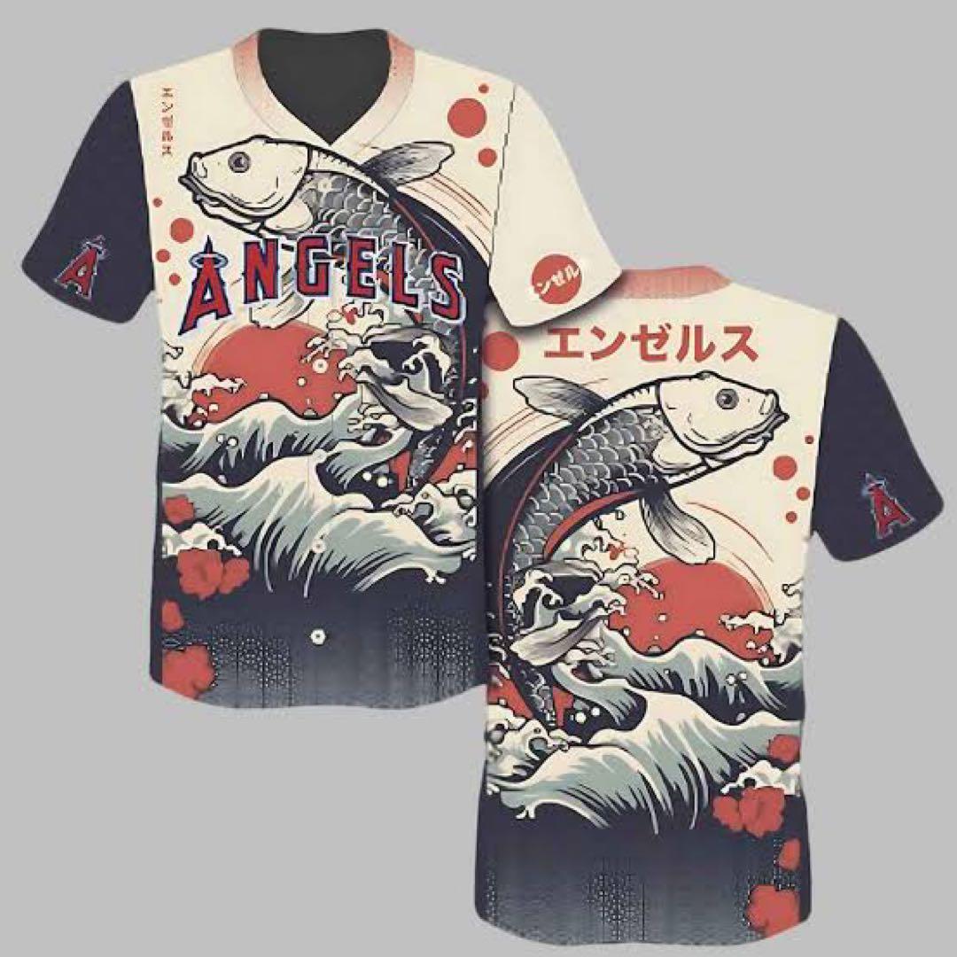 

[USED] Angels Japanese Heritage Night 8/2 Attendance Bonus: Uniform (Size M)