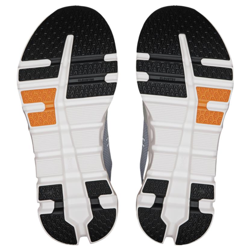 On Cloudrunner 2 Comfortable Fashiable Durable Breathable Low-Top Running Shoes Men sneaker Gray White 3ME10142880