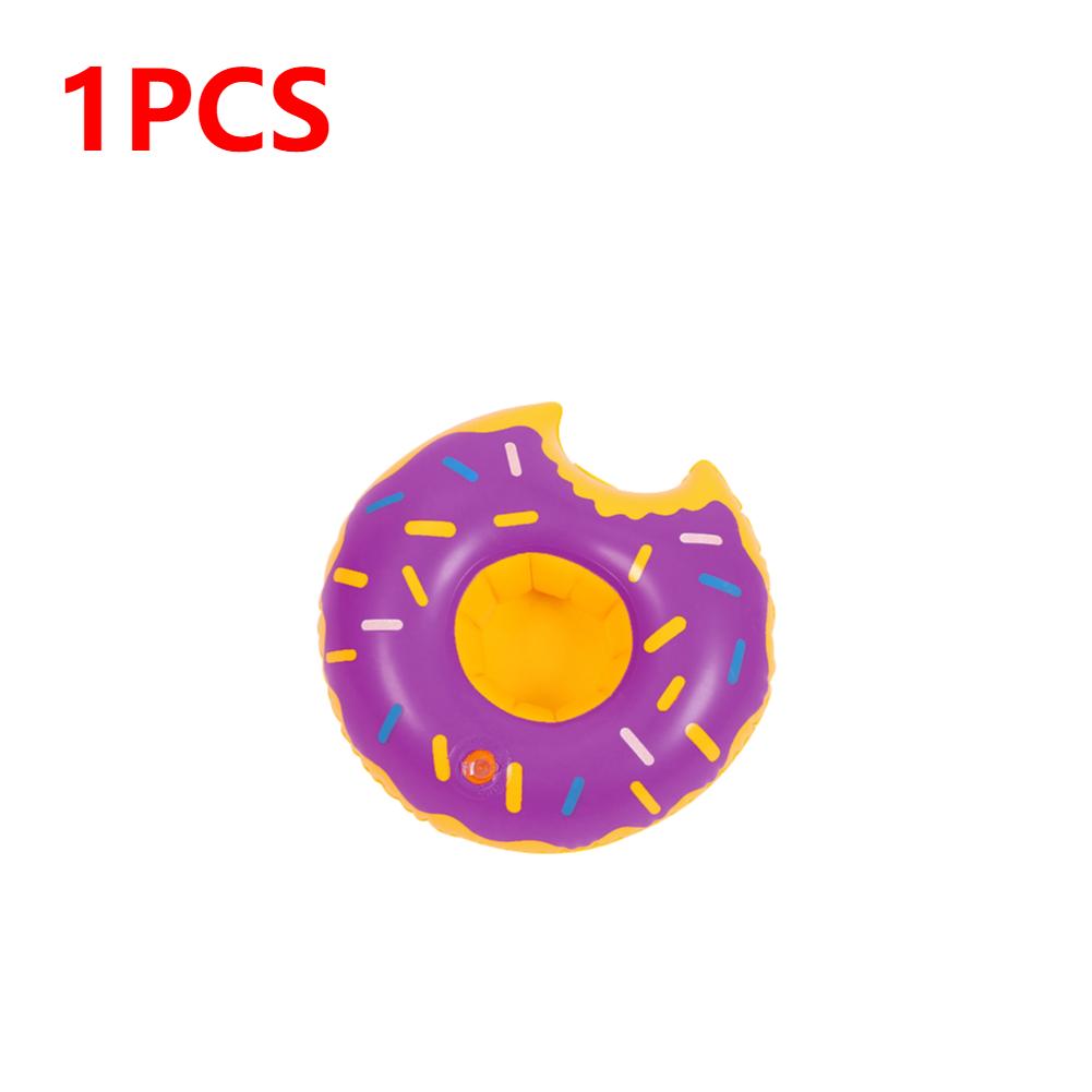 1-5PCS Inflatable Cup Holder Coconut Tree Style Inflatable Drink Coasters Cup Holder Float Cup Stand Pool Accessories