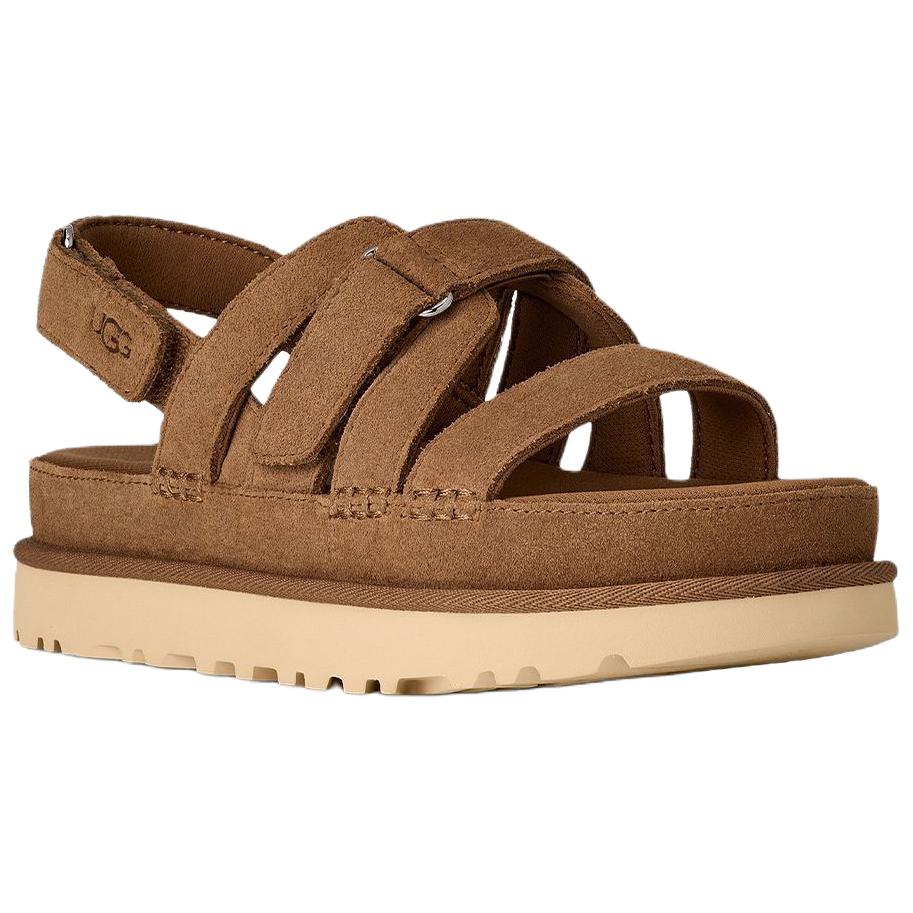 UGG Golden Family One Strap Sandals Women's Chestnut 1175122-CHE