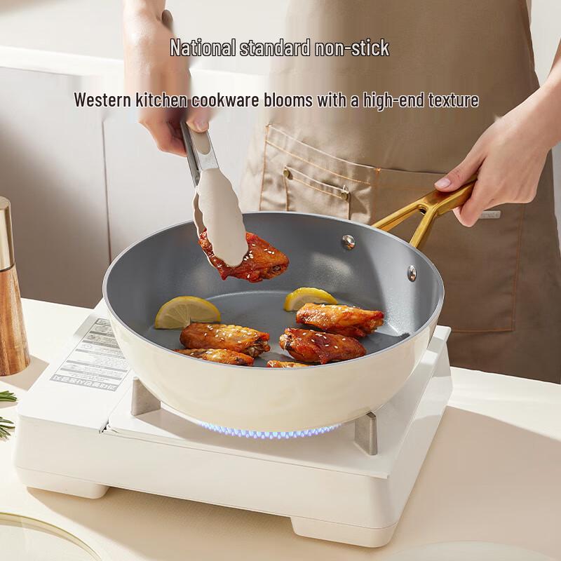 

CHUI DA HUANG Non-stick Deep Frying Pan