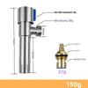 MDNG 304 Stainless Steel Hot & Cold Angle Valve