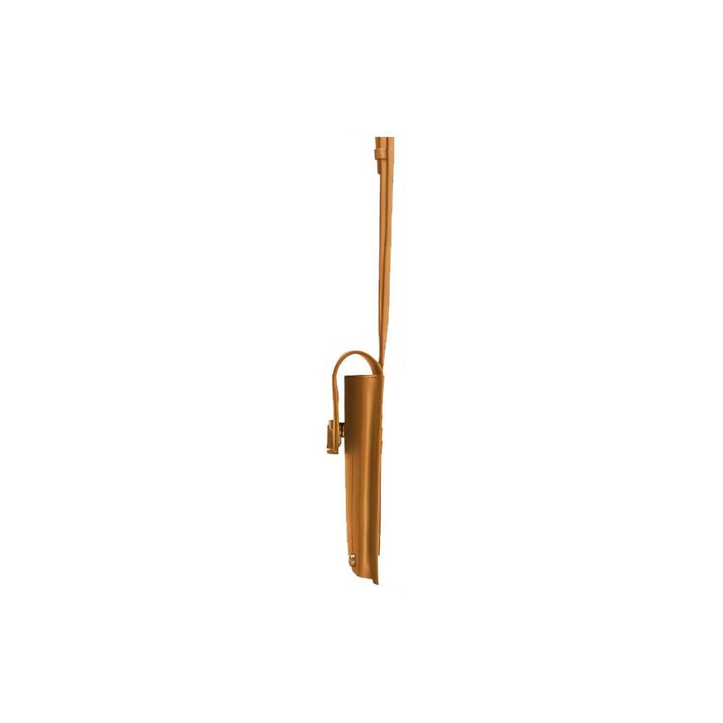 Tods Versátil Casual Alça de Ombro Ajustável Bolsa de Celular de Couro Bolsas Femininas Marrom XAWTSAOV302RORS410
