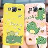 For Samsun Galaxy J3 J5 J7 2016 Case J320F J510F J710F Cute Dinosaur Cartoon Cover Soft TPU Shell For Samsung J5 2016 Phone Case