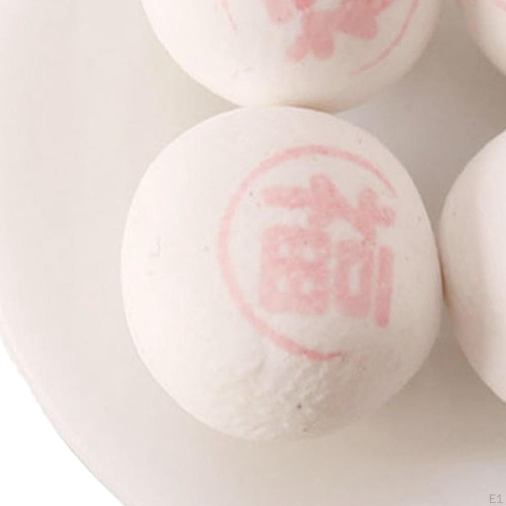 4 Stück Puppenhaus Chinesische Desserts Lebensszenen Puppenhaus Miniatur für Kinder Geschenke