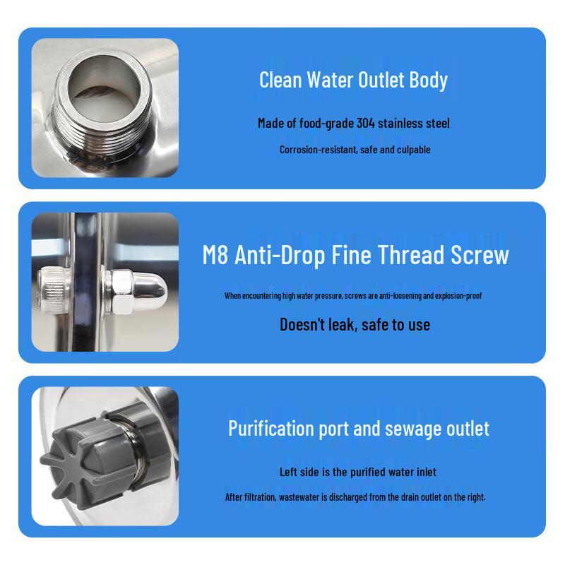 Stainless Steel Ultrafiltration Pre-Filter Water Purifier