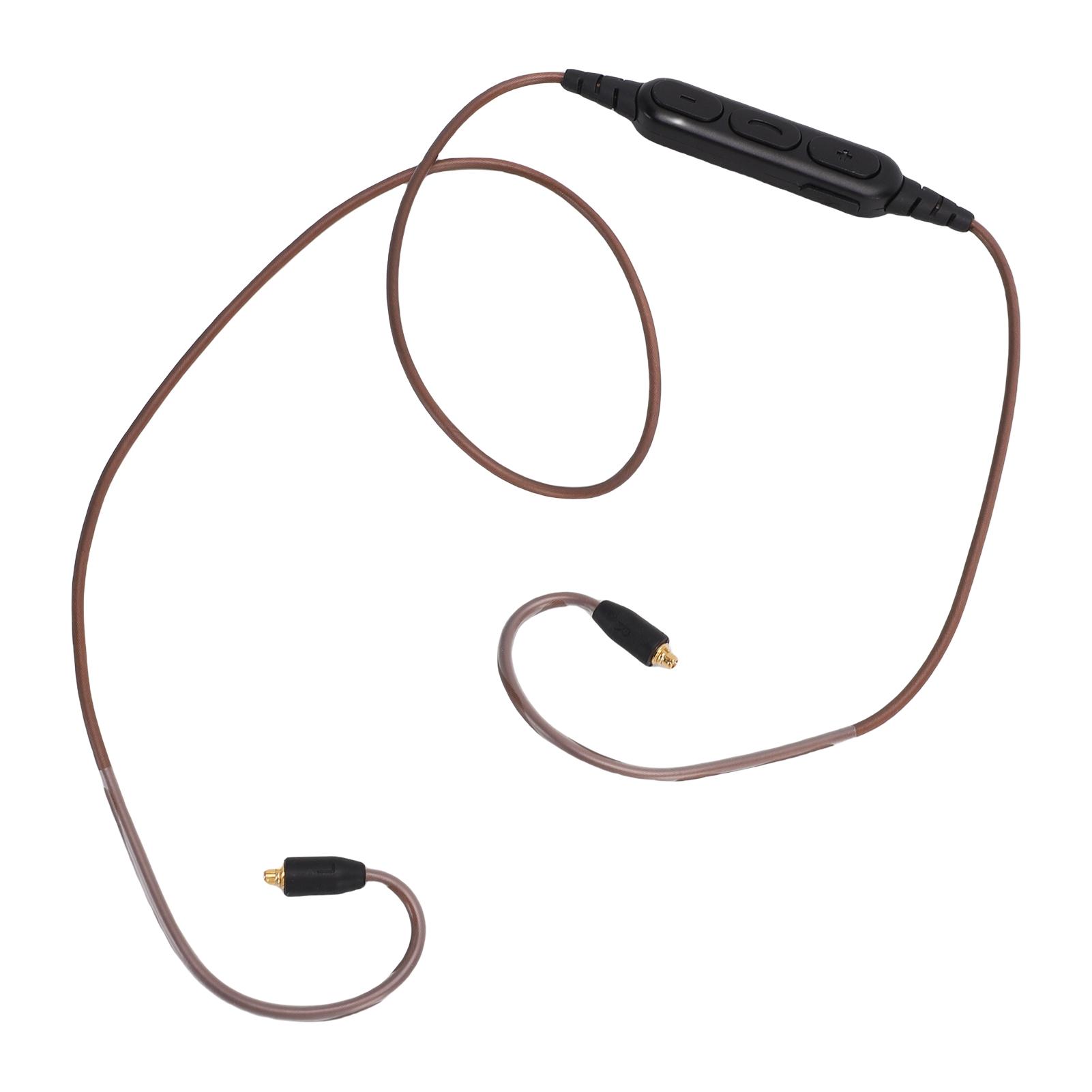 

Headphone Adapter Cable with Mic Fit for SE215 SE315 SE425 SE535 Upgrade Wired to Wireless Earphone Adapter Cord for Headph