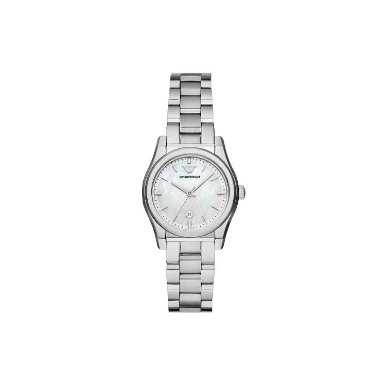 

EMPORIO ARMANI Wrist Watch Quartz Movement Stainless Steel Strap 32mm Mother of Pearl Color Watch Dial Women s Watch AR11557 Regular Watch Box