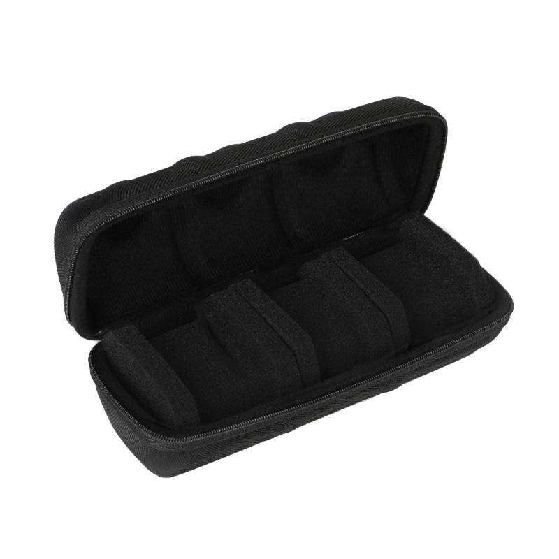 1/2/3 Slot Watch Box Collector Travel Display Case Organizer Jewelry Storage Case for Watches Ties Bracelet Necklaces Brooch