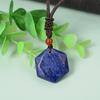 Lapis Lazuli Sexuddig Stjärna Hängsmycke Halsband