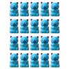 Castle Enterprise Good Luck Ball Holding Luck Cat Set of 20 Great Wish Fulfillment (Blue) [Commercial Set]