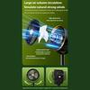 Wiederaufladbarer Solar-Bodenventilator mit flexibler Höhenverstellung Leiser Teleskop-Schreibtischventilator für Terrassen, Gärten und kleine Räume