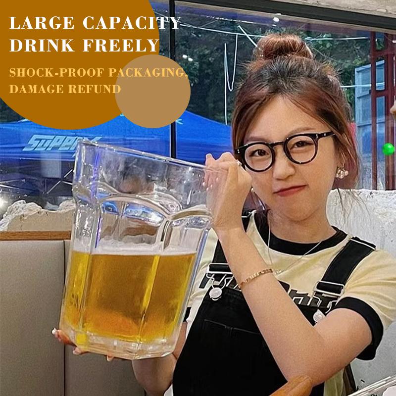 Obří sklenice na pivo Sklenice na víno Sklenice na whisky Párty Sklenice na pivo Jedinečný dárek na svatbu, Vánoce Pohár Sklenice na džus 142 Oz