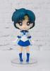 TAMASHII NATIONS Figuarts Mini Pretty Guardian Sailor Moon Sailor Mercury, Approximately 90mm, PVC & ABS Painted Action Figure