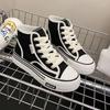 Vrouwen Platform Canvas Schoenen Hoogte Toenemende Chunky Sneakers Voor jeugdige meisjes Outdoor trainers Vrouwelijke Dames Dikke Zool Schoenen