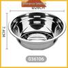 26cm Stainless Steel Mixing Bowl