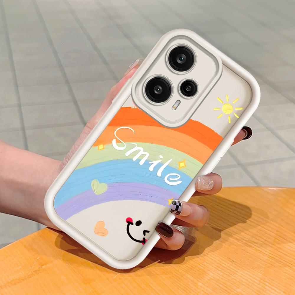 

Мягкий силиконовый квадратный чехол с рисунком лестницы для телефона, полное покрытие, противоударный защитный резиновый чехол для камеры для Xiaomi Redmi Redmi Note 12 Pro 5G